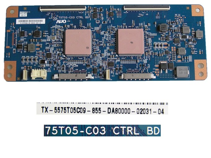 LCD T-CON modul 75T05-C03 / TX-5575T05C09-855 / 189732111