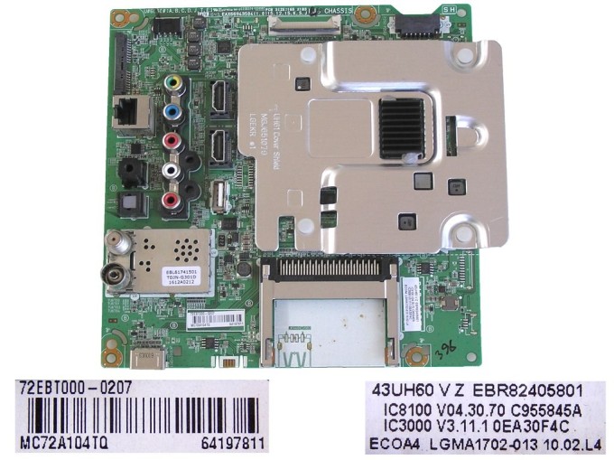 LCD modul základná doska EBT64197811 pre TV LG