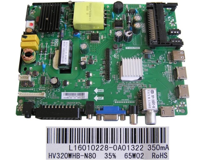 LCD modul základná doska Changhong LED32D2080T2 HV320WHB-N80