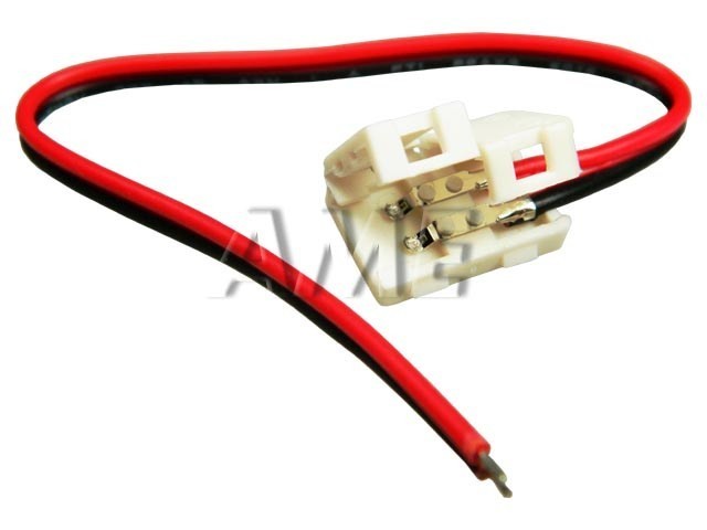 Nepájevný konektor pre LED pásky 3528, 8mm, 150mm kábel