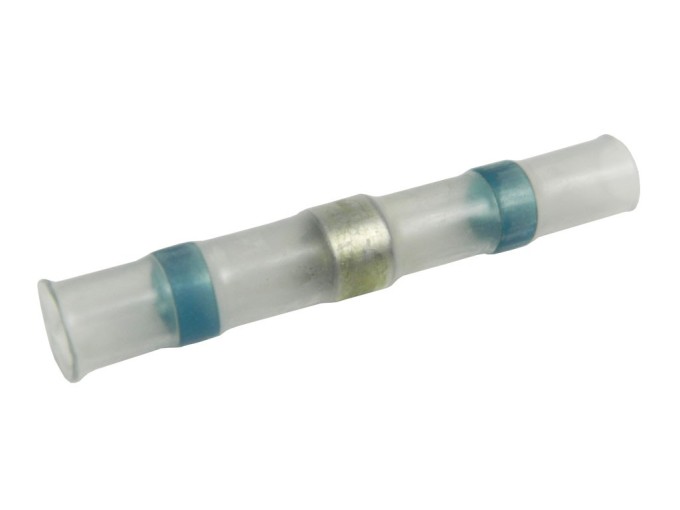 Topcross WSLB Modrá Pájací Izolačná Smršťovacia Spojka pre Vodiče 1,5-2,5 mm2