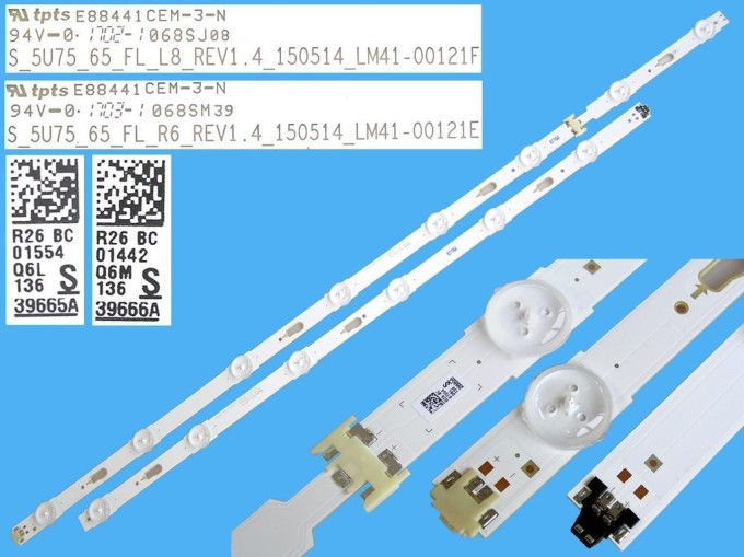 LED podsvietenie 1348mm pre Samsung TV - Sada BN96-39665A a BN96-39666A