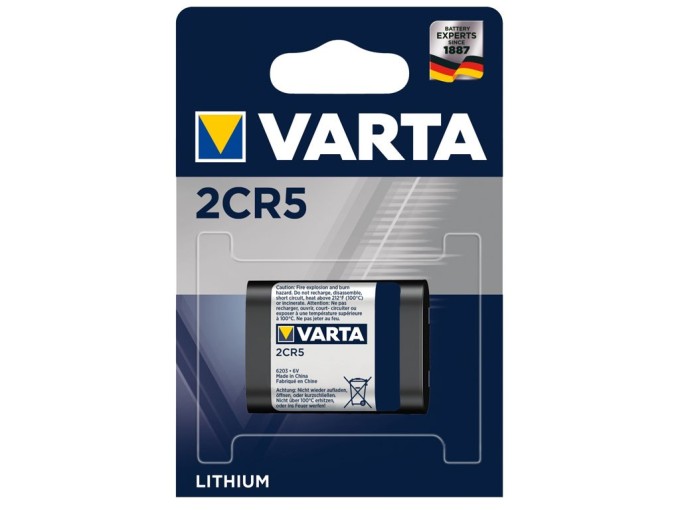 Batéria VARTA 2CR5 6V 1600mAh Lítiová