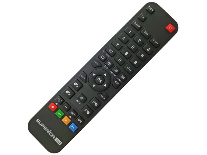 Superior 1:1 programovateľný diaľkový ovládač pre TV