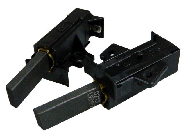 Uhlíky do motora 5 x 12,5 x 34 mm - sada 2 kusov s držiakom