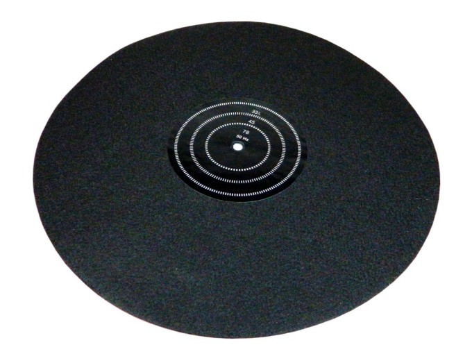 Filcová podložka pod gramofon Slipmat Strobo