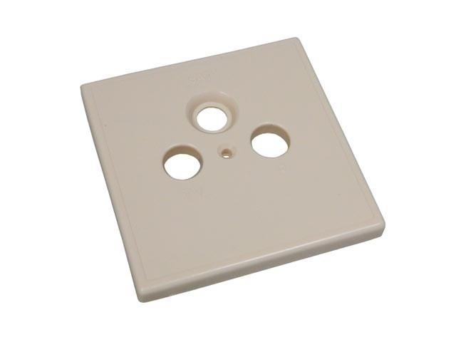 Krytka TV+ R+SAT pre anténny zásuvku EU3302N