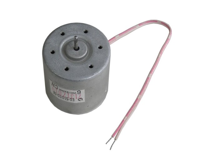 Motor magnetofónu 6V CW pravotočivý Miabuchi EG-510ED-6F