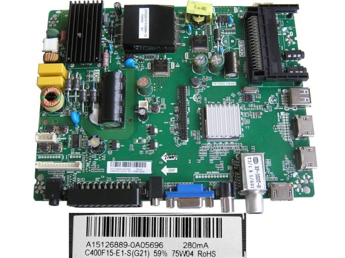 Základná doska Changhong LED40E1090H C400F15-E1-S(G21) A15126889