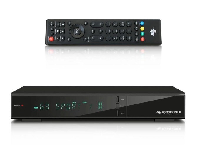 AB CryptoBox 750HD - Satelitný prijímač DVB-S2