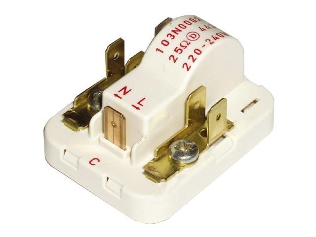 Relé 103N0002 DANFOSS pre kompresory SC10B, SC12A, SC15A, SC12B