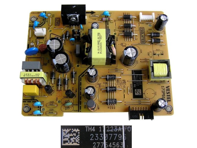 LCD modul zdroj 17IPS12 SMPS POWER BOARD Vestel 23307796