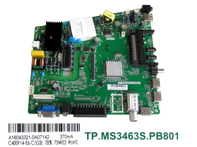 LCD základná doska Changhong LED40D2100T2 - main board C400F14-E6-C(G5)