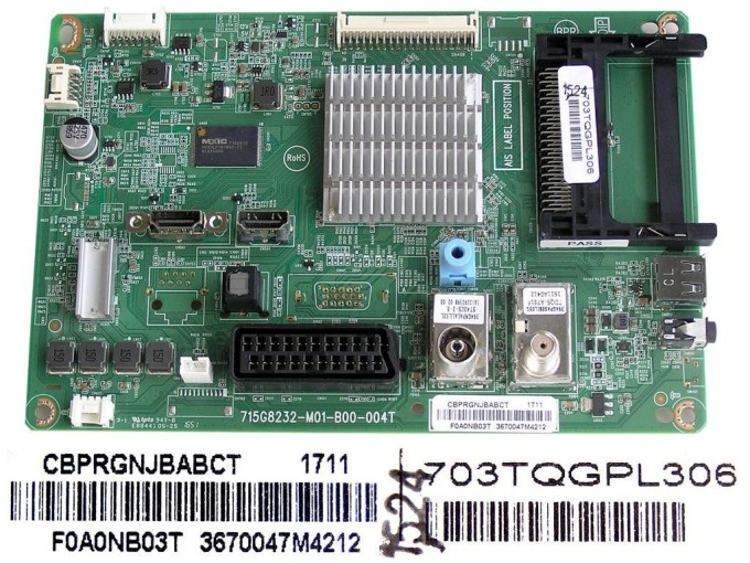 LCD LED Modul Základná Doska CBPRGNJBABCT F0A0NB03T pre Philips 32PHS4131/12