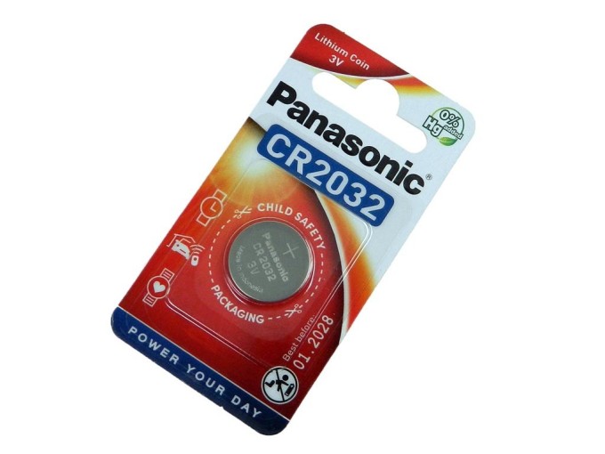 Lítiová batéria Panasonic CR2032 3V