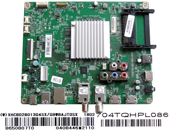 LCD LED základná doska XHCB02B01304SX pre Philips 65PUS6162/12