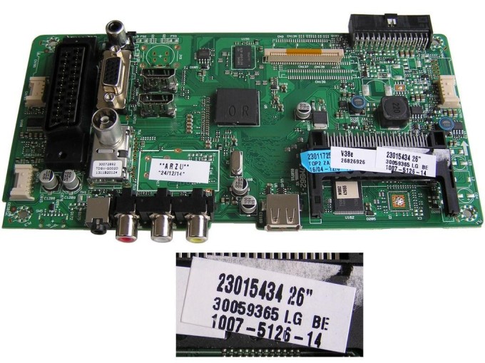 LCD modul základná doska 17MB62-F1L 23015434