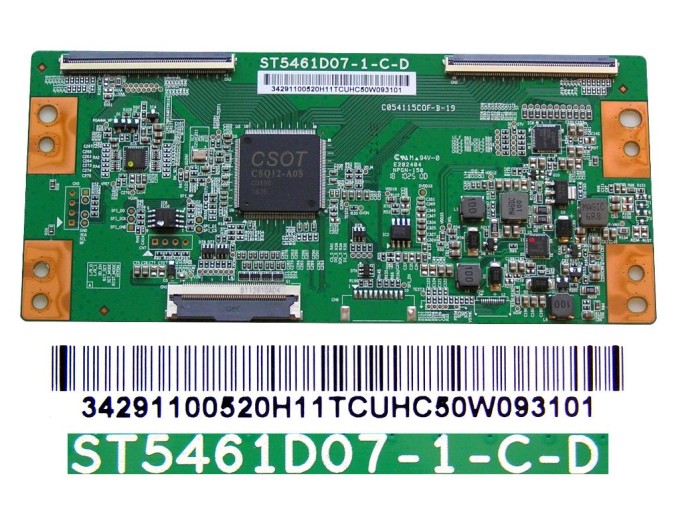 LCD T-CON modul ST5461D07-1-C-D C054115C0F-B-21 34291100520H11HCUH