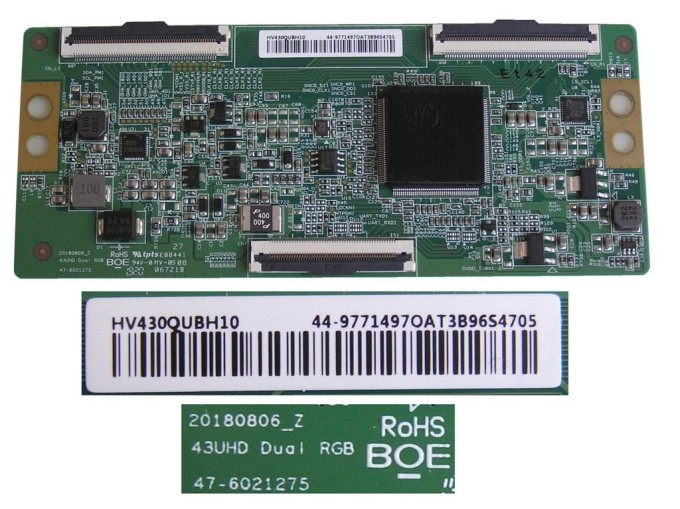 LCD T-CON modul HV430QUBH10 pre LG 43" TV
