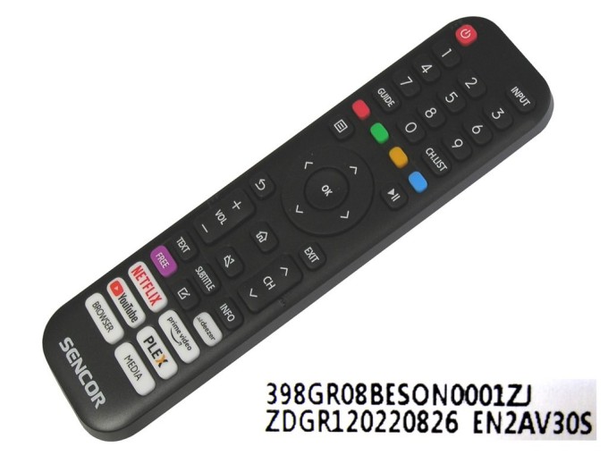 Diaľkový ovládač Sencor SLE32S700TCS 398GR08BESON0001ZJ