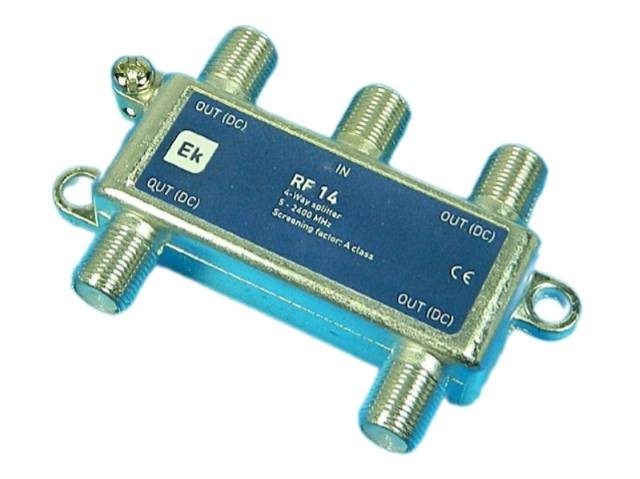 Rozbočovač SAT 4 výstupy 4xDC pass - ITS RF14