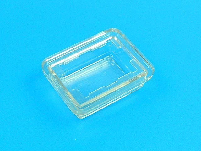 Krytka na kolébkový vypínač ARCOLECTRIC F0167LOAAA F - priehľadná, IP65