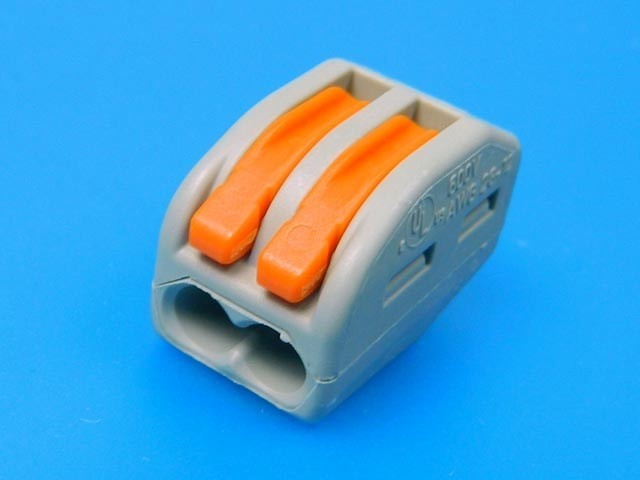 WAGO svorka 222-412 bezšroubová 2 x 0,08 - 4,0 mm²