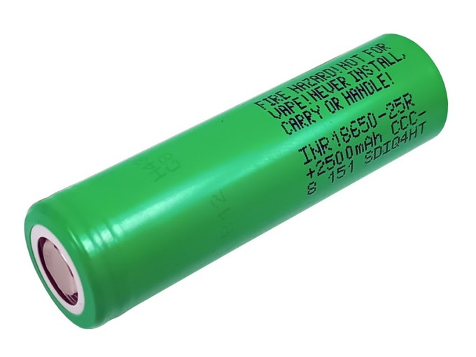 Samsung INR18650-25R Akumulátor 3,6V 2500mAh