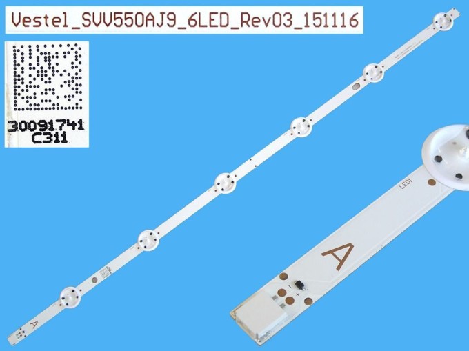 LED podsvietenie 533mm, 6 D-LED pre LCD TV