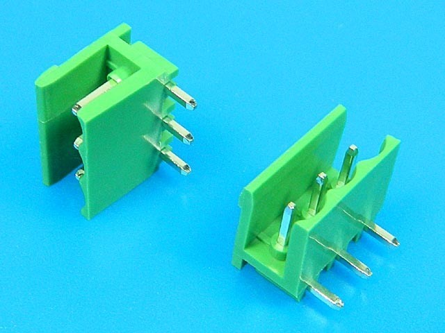 Konektor rozpojovací Male 3 póly zelená TBG-5-KB-3P/GN