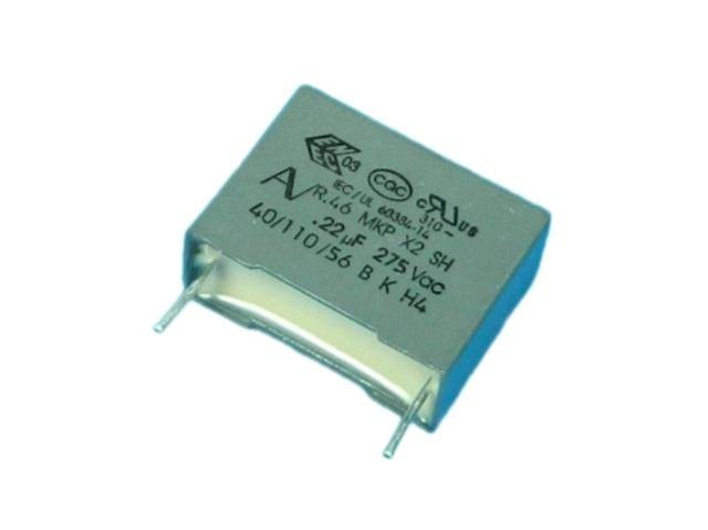 Polypropylénový kondenzátor X2 220nF 275V
