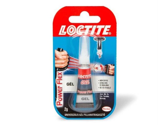 Sekundové lepidlo LOCTITE H1409565 - gélové, univerzálne