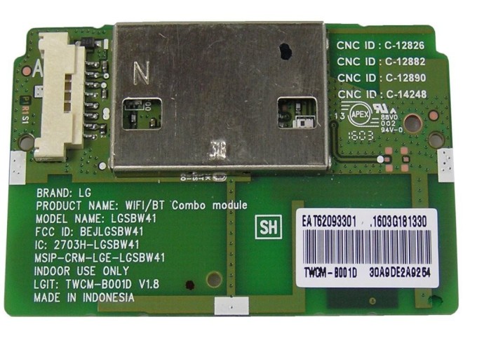 WiFi modul LG EAT62093301 pre LCD LED TV