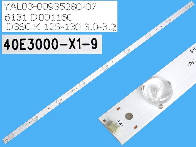 LED podsvietenie 798mm, 9LED - 40E3000-X1-9, typ A