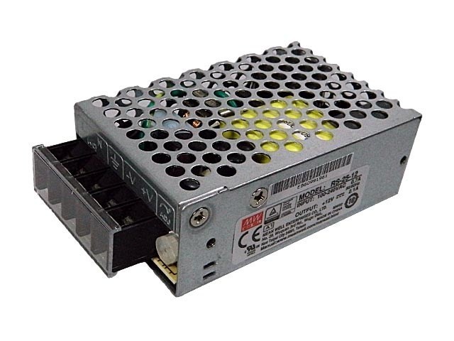 Spínaný napájací zdroj 12V 2,1A RS-25-12 MEAN WELL 25,2W