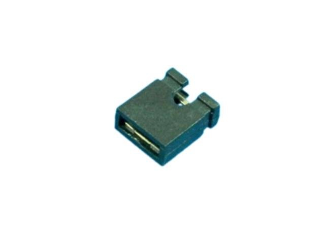 Jumper prepojka pre lištu kontaktnú čierna 2.54mm