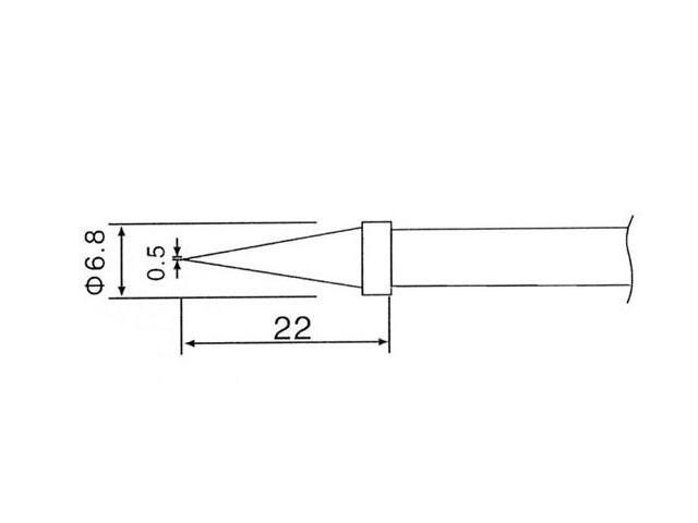 Súčiastka na spájkovanie C1-2, pr. 0.5mm pre ZD-30C, ZD-99, ZD-8906