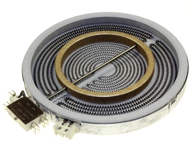 Sklokeramická platňa EGO 1051213034 750W/220W 120/210 mm