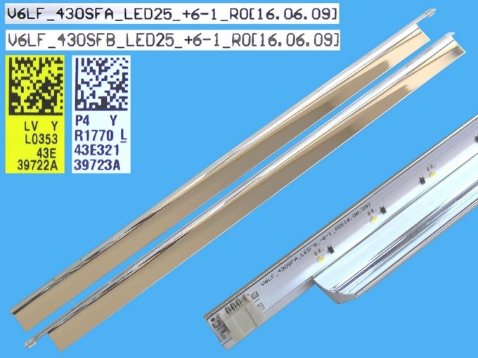 LED podsvit 890mm sada pre Samsung BN96-39722A a BN96-39723A