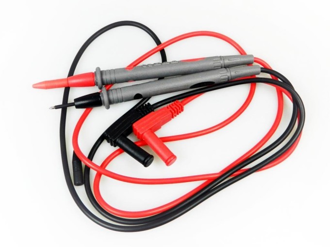 Meracie šnúry banánek 4 mm - hrot B, sada 2 ks, dĺžka 0.8 m