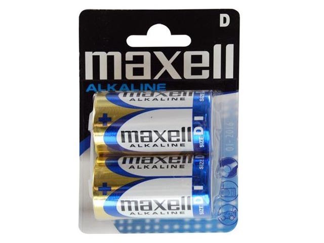 Batéria LR20 Alkaline Maxell - 2 ks
