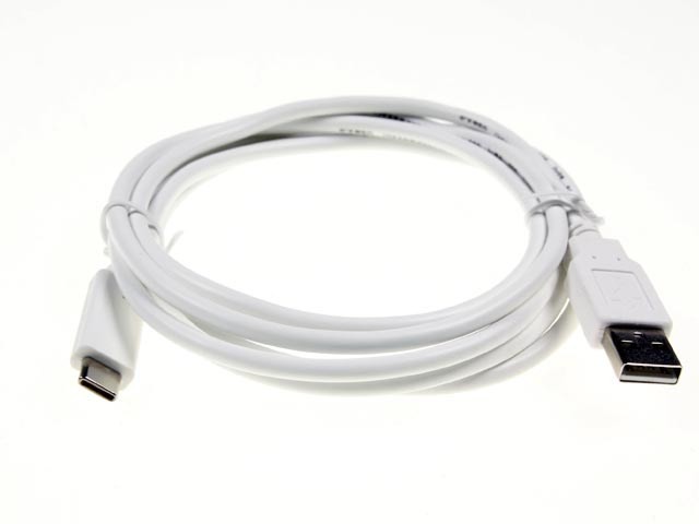 USB C 3.1 na USB A 2.0 Kábel 1,8 m - Biele