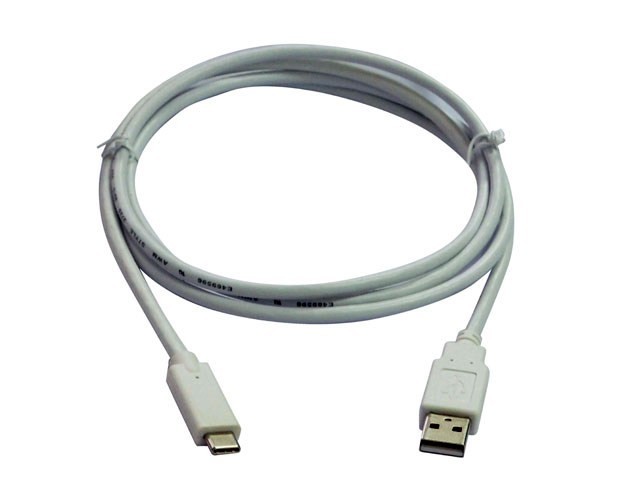 USB C 3.1 na USB A 2.0 Kábel 1m Biele