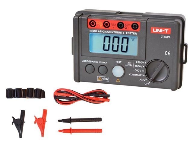 Tester izolačného odporu UNI-T UT502A