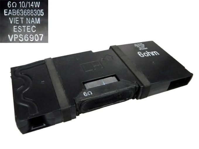 Širokopásmový reproduktor pre TV LCD 6 ohm 10W/14W EAB63688305 LH