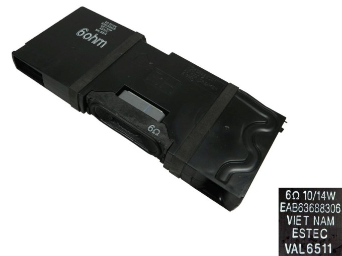 Širokopásmový reproduktor pre TV LCD 6 Ohm 10W/14W EAB63688306 RH