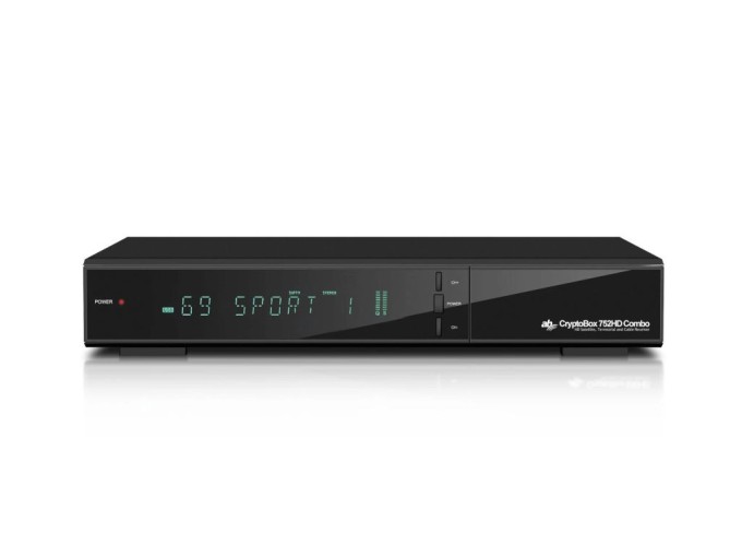 AB CryptoBox 752HD Combo H.265 DVB-T2/S2 Satelitný prijímač