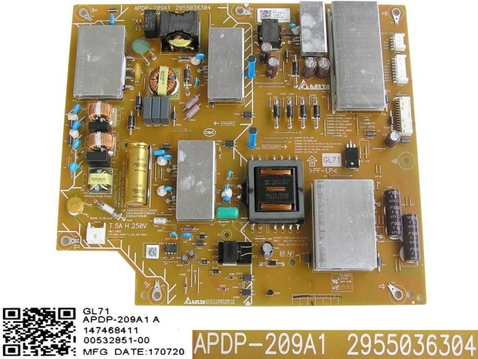 LCD Modul Zdroj APDP-209A1A pre Sony 55" TV