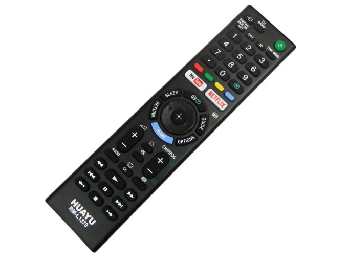 Univerzálny diaľkový ovládač HUAYU RM-L1370 pre SONY