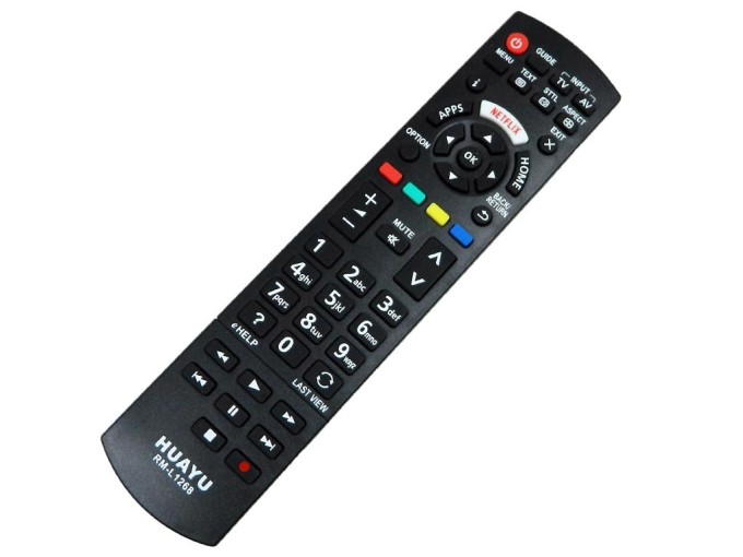 Univerzálny diaľkový ovládač RM-L1268 pre TV Panasonic